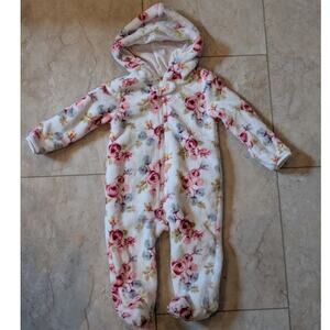 Charming Le Top Bebe Baby Pram Floral Outfit - Size 6-9 Months - Preowned